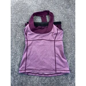 Lemon Purple Sports Bra